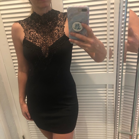 Foreign Exchange Black mini Dress - Picture 2 of 5